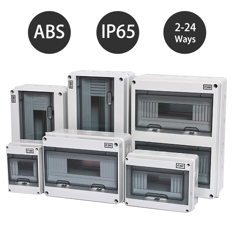 Power Switch Outdoor - HT 2/5/8/12/15/18/24 ウェイシリーズジャンクションボックス PC プラスチック屋外電気 IP65