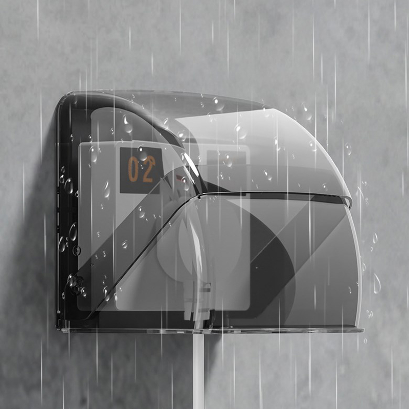 Outdoor Power Inlet Box - 防雨保護カバー,電気屋外ソケット,バスルーム,電気プラグ,防水カバー,電源出力出力,電気用品,86タイプ