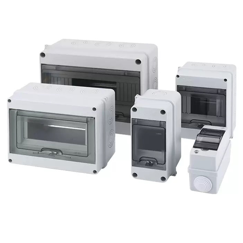 Power Switch Outdoor - HTシリーズジャンクションボックス 2/3/5/8/12/15/18/24ウェイ PCプラスチック製 屋外用電気IP65防水配電ボックス スイッチボックス