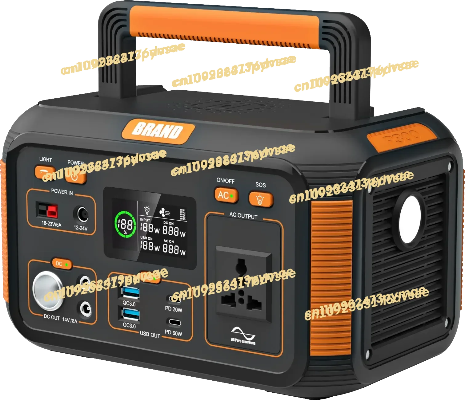 Outdoor Uninterruptible Power Supply - 新入荷 電源装置 300W 500W 1000W 無停電屋外ポータブル電源ステーション