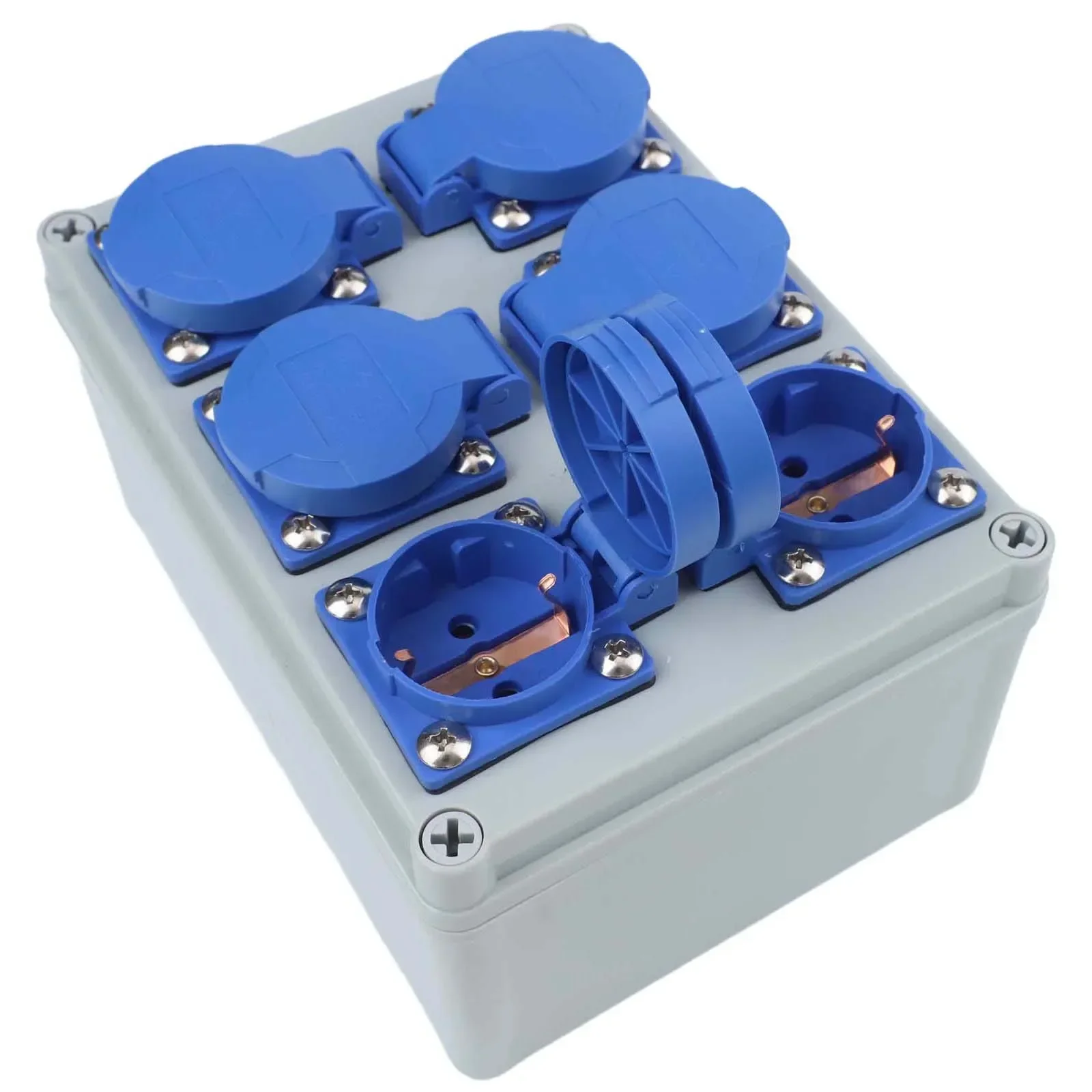 屋外用ソケット 工業用電源ボックス 壁掛け配電盤 耐衝撃性  - Outdoor Power Distributors のレビューと価格