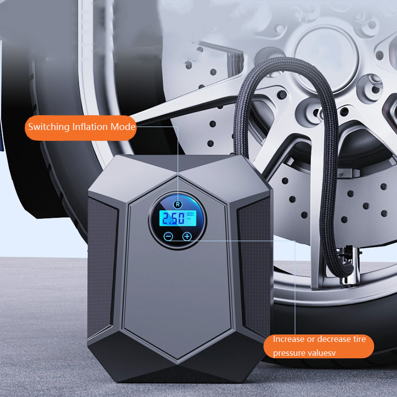 DC12Vポータブル有線カータイヤインフレーターエアコンプレ - Air Compressor Portable のレビューと価格