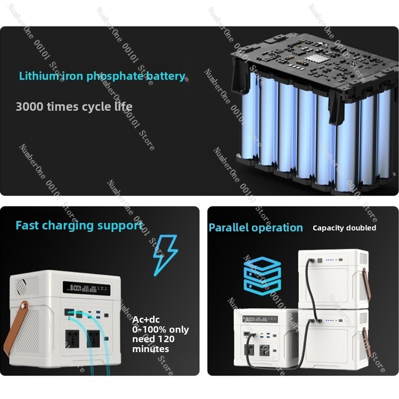 ポータブル1000W屋外電源 大容量蓄電池 バックアップ ポ - Outdoor Power Generator のレビューと価格