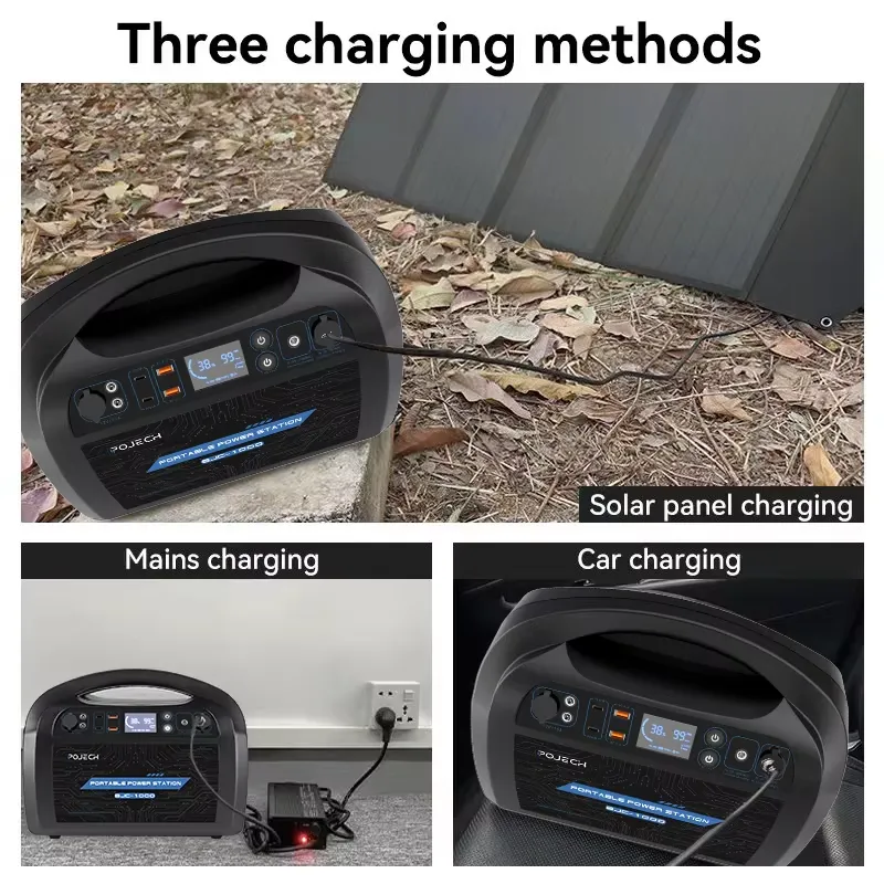 ポータブルソーラー発電所 1000W 大容量UPS BJC- - Outdoor Uninterruptible Power Supply のレビューと価格