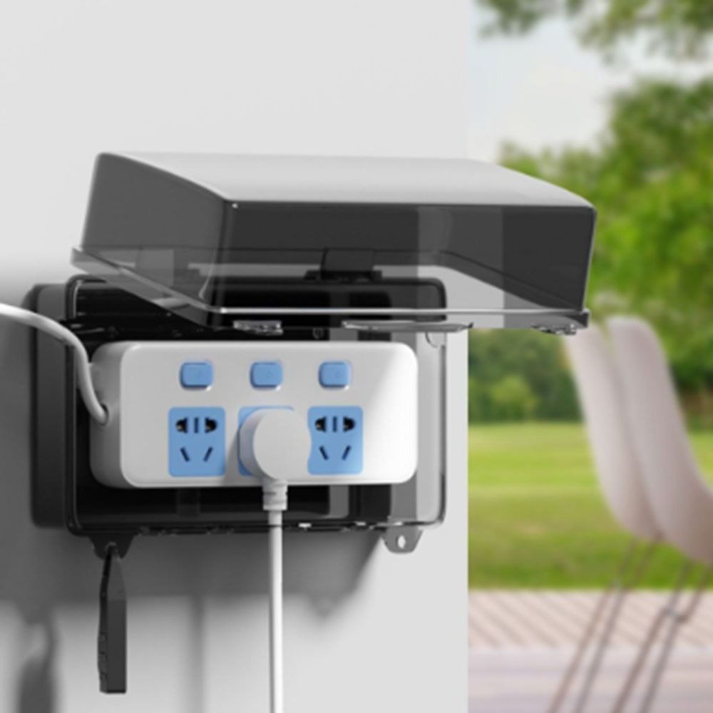 耐久性のあるプラスチック製プラグボックス防水耐候性ケーブル管 - Outdoor Power Strip のレビューと価格