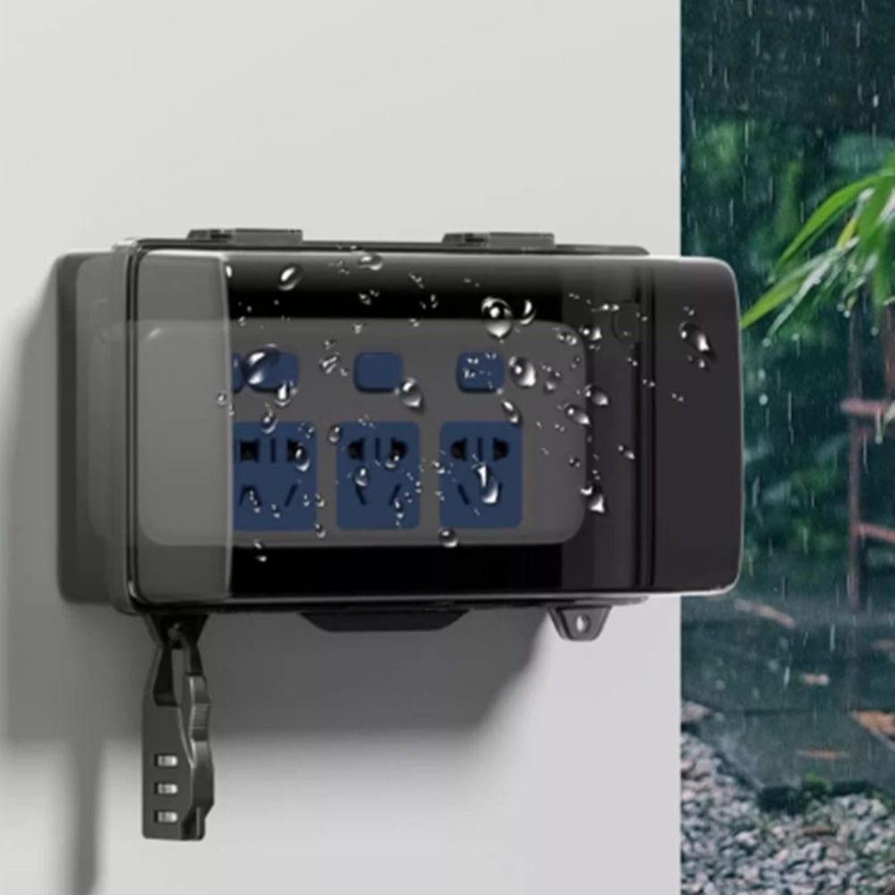 耐久性のあるプラスチック製プラグボックス防水耐候性ケーブル管 - Outdoor Power Strip のレビューと価格