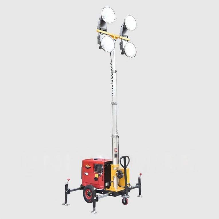 高品質ポータブルモバイル発電式移動照明塔（屋外夜間照明用） - Outdoor Power Generator のレビューと価格