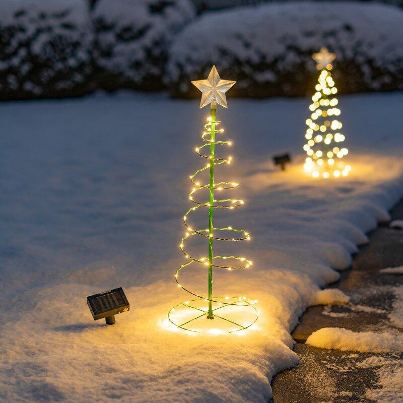1 個屋外防水ソーラー Led クリスマスツリー装飾太陽光発 - Outdoor Power For Christmas Lights のレビューと価格