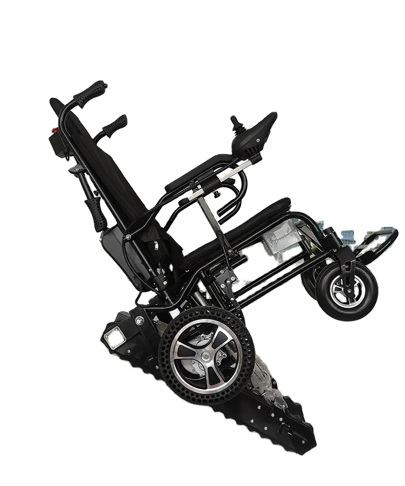 折りたたみ式屋外電動階段昇降機（車椅子ユーザー向け）リチウム - Outdoor Power Wheelchair のレビューと価格
