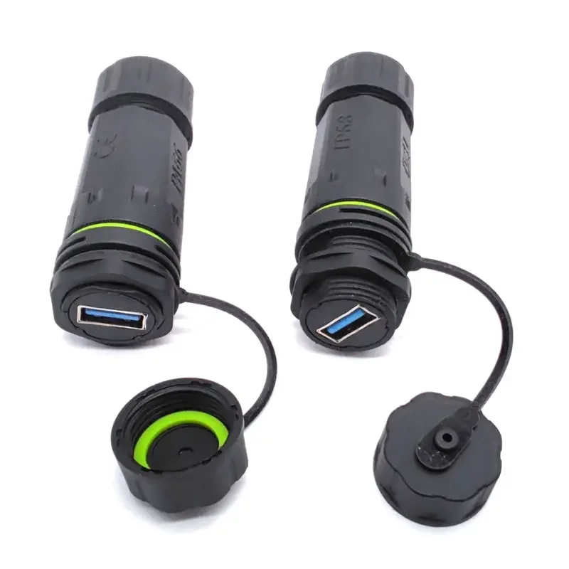 IP68 USB 3.0 パネルタイププラグソケット屋外防水 - Outdoor Power Outlet Extension のレビューと価格