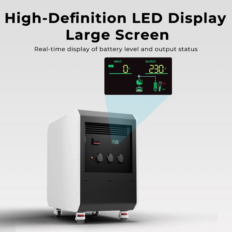 新型エネルギー貯蔵LiFePO4バッテリー搭載10000w  - Outdoor Power Generator のレビューと価格