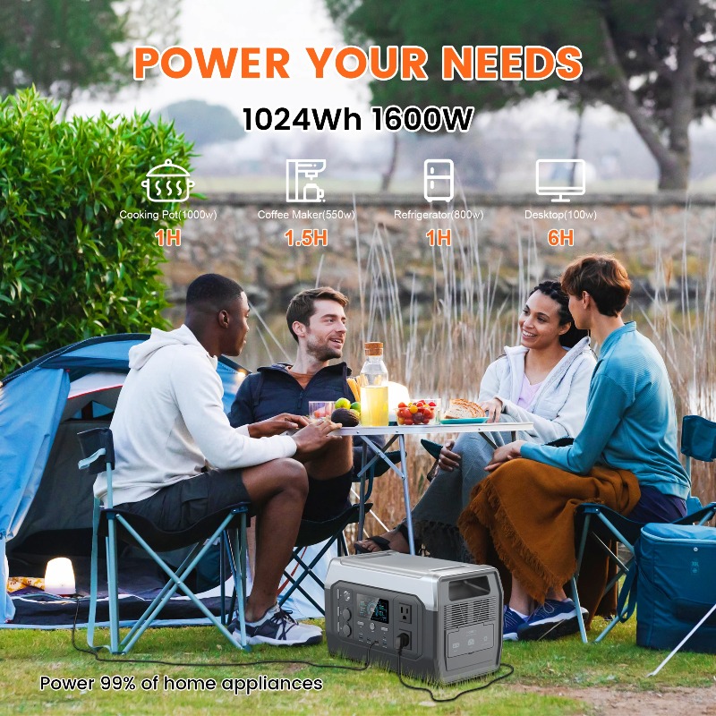 【ベストセラー】 CTOLITY XP1000 1800W  - Outdoor Power Generator のレビューと価格