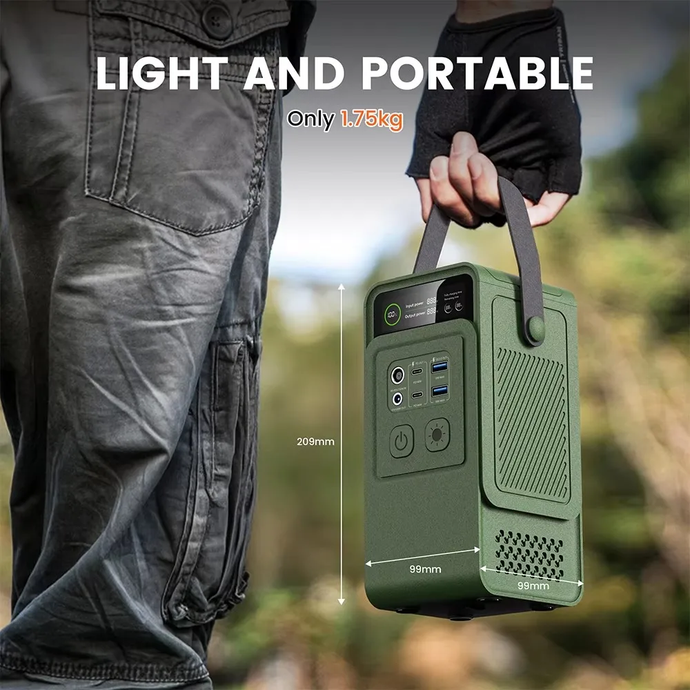 60000mAh 200W 192Wh キャンプ発電所電源銀 - Outdoor Power Generator のレビューと価格