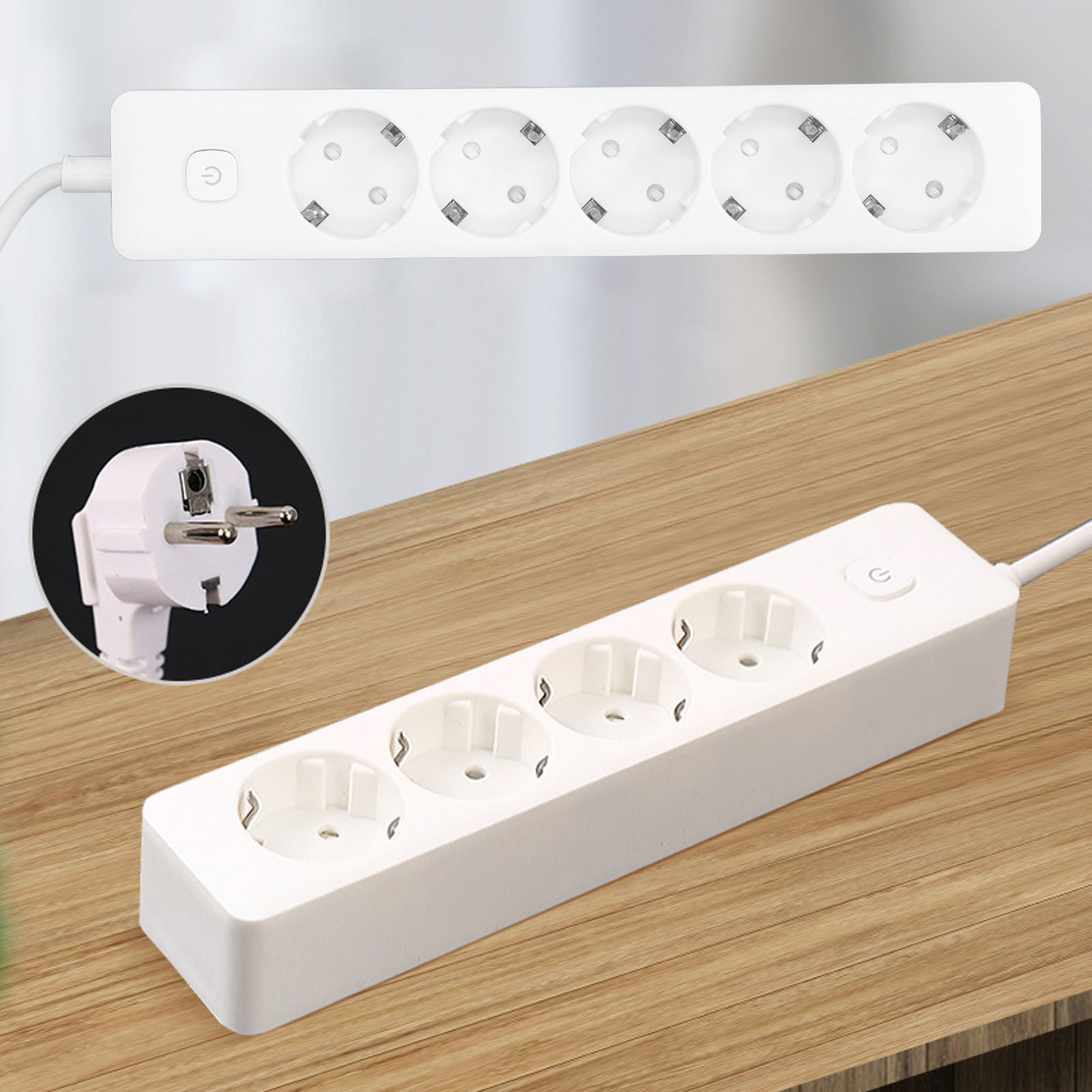 屋外用電源タップ マルチソケット 電気延長ケーブル 保護コン - Outdoor Power Strip のレビューと価格