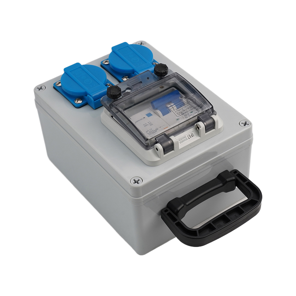 建設電源ディストリビュータ壁ソケット FI スイッチ 16A - Outdoor Power Distributors のレビューと価格