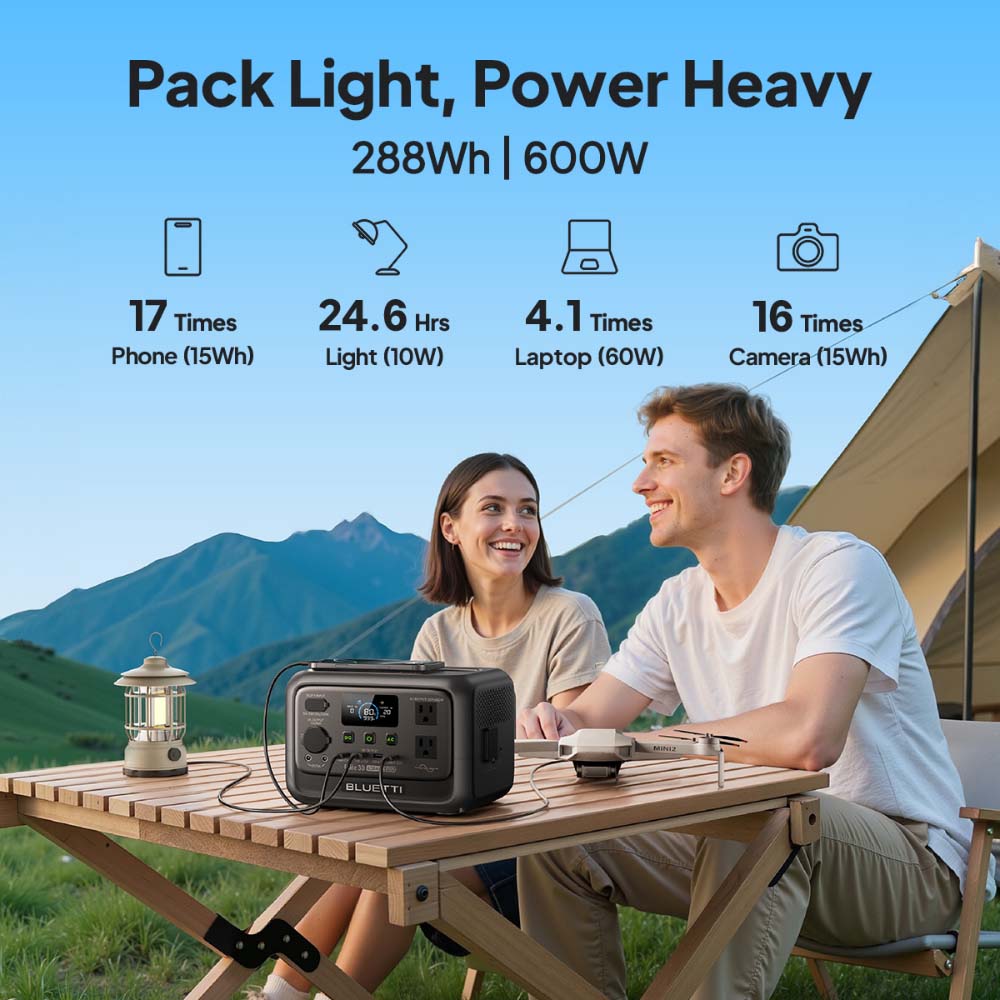 【リニューアル】BLUETTI Elite 30 V2 ポー - Outdoor Power Generator のレビューと価格