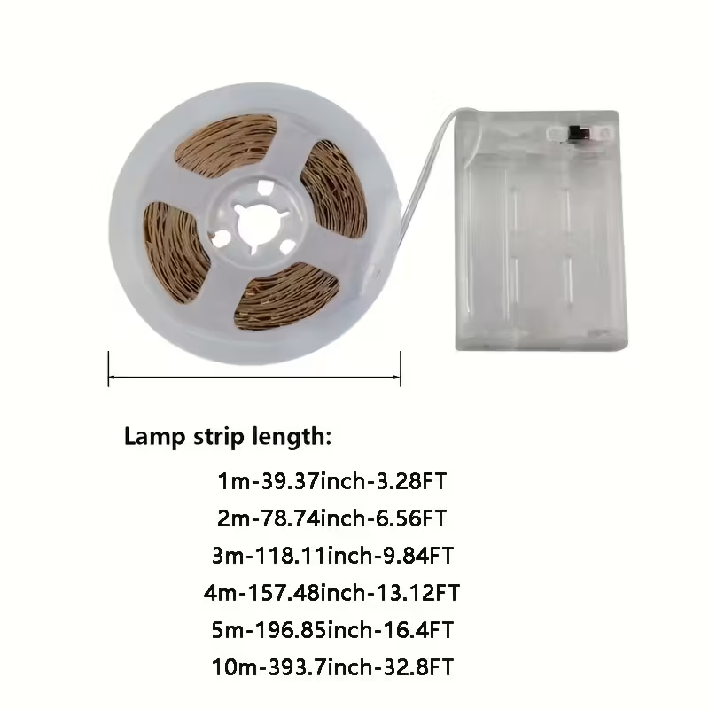 1つのフレキシブルLEDライトストリップ、低電圧5Vバッテリ - Outdoor Power Strip のレビューと価格