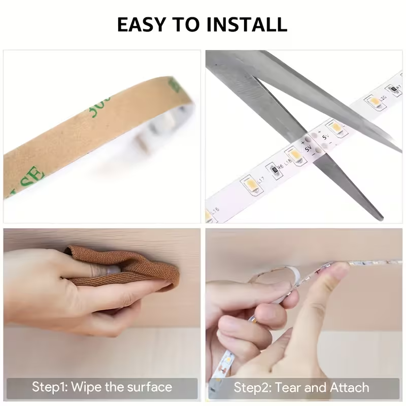 1つのフレキシブルLEDライトストリップ、低電圧5Vバッテリ - Outdoor Power Strip のレビューと価格