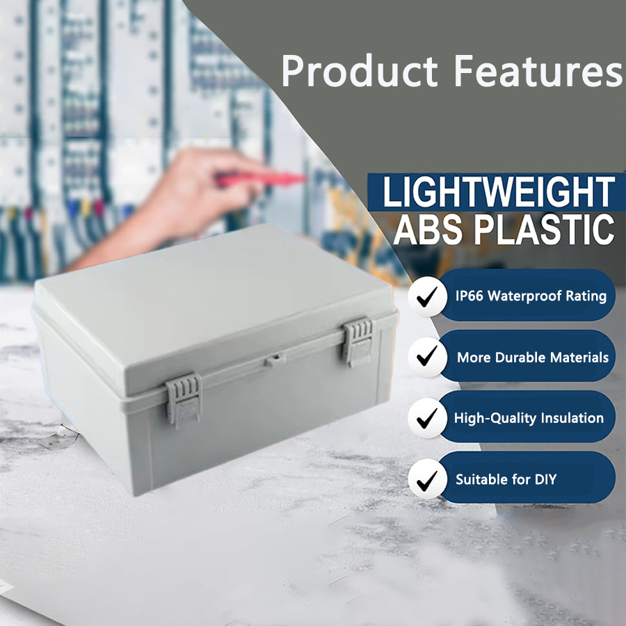 IP66電気プラスチックエンクロージャーABS電源ジャンクシ - Outdoor Power Supply Box のレビューと価格