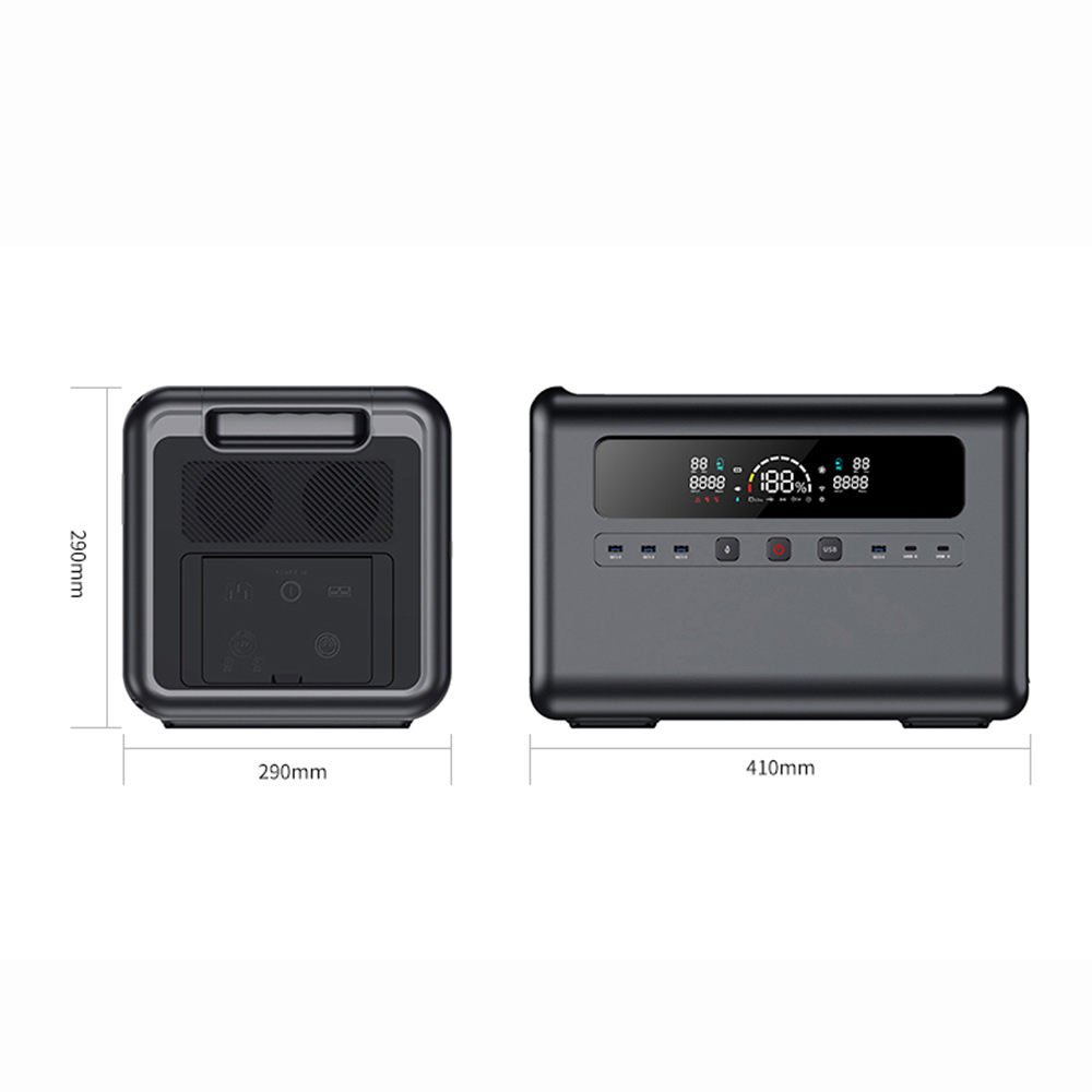 2400Wソーラー発電機、家庭用バックアップ、屋外キャンプ、 - Outdoor Power Generator のレビューと価格