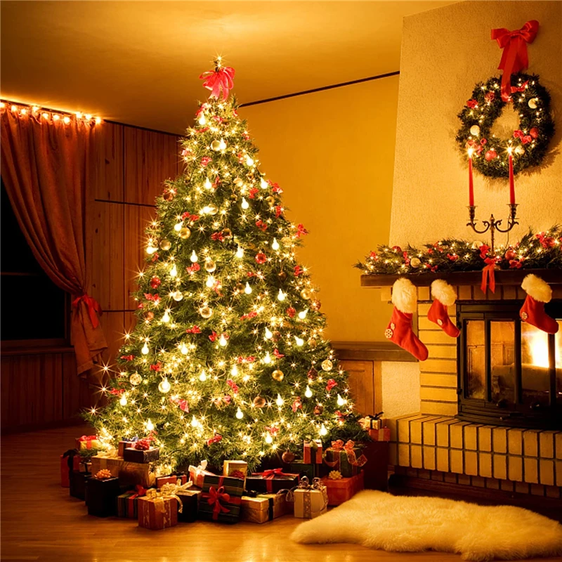 10 メートル USB/バッテリー電源ボール LED ストリ - Outdoor Power For Christmas Lights のレビューと価格