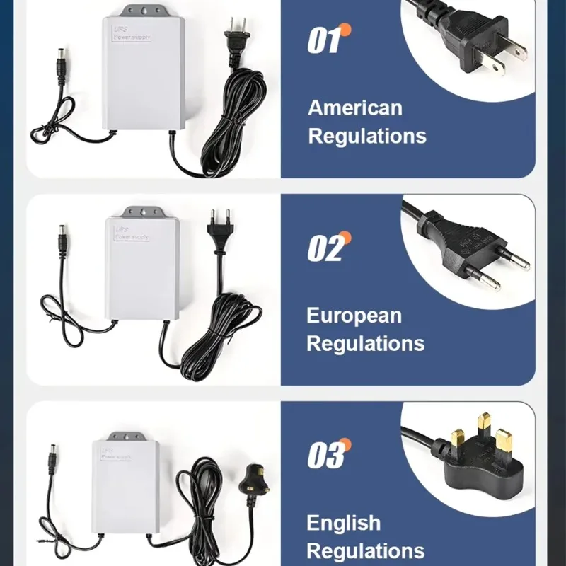 防水 UPS 無停電電源装置 12V 1.5A 3600mA - Outdoor Uninterruptible Power Supply のレビューと価格