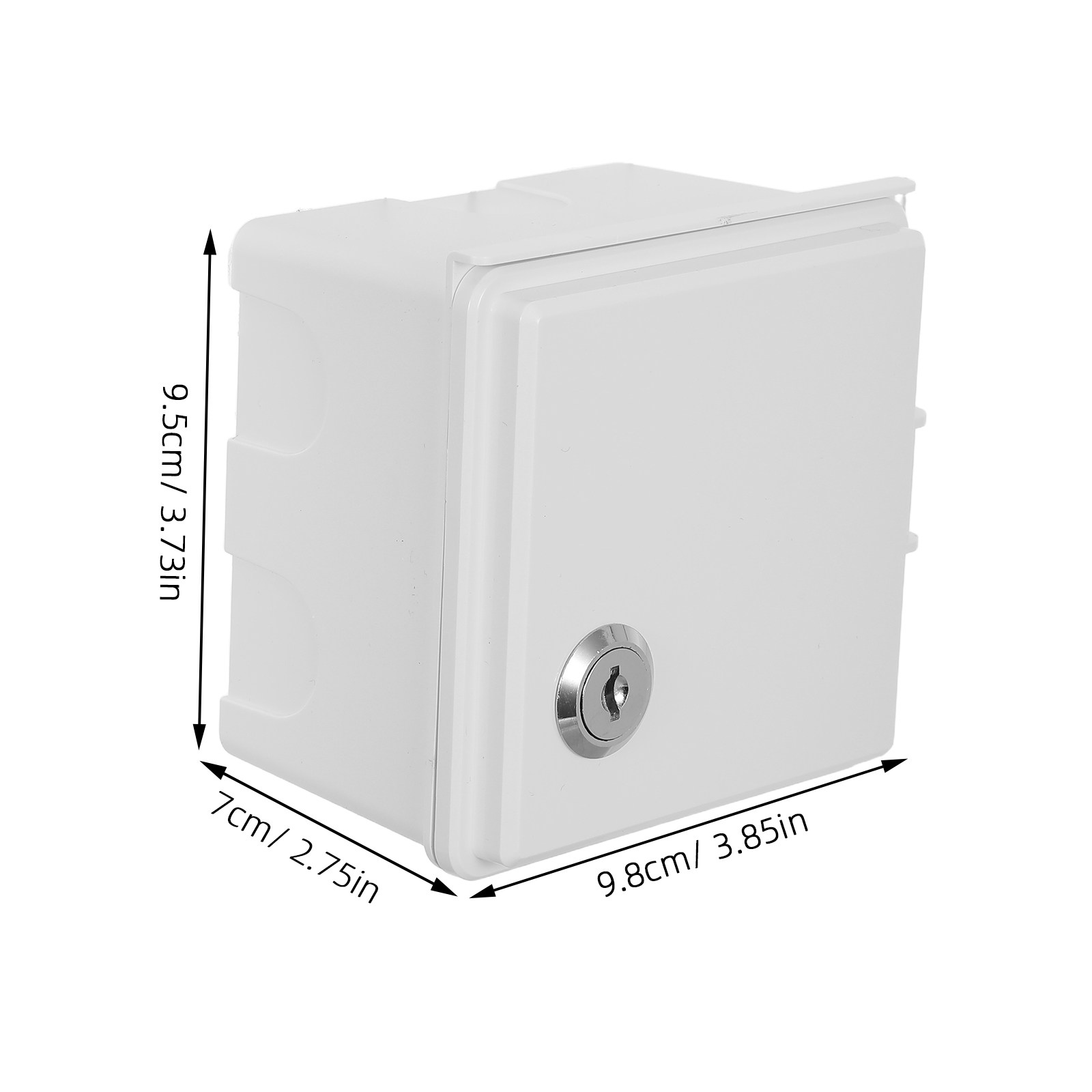 防水コンセントボックスカバー ロックキー付き 屋外コンセント - Outdoor Power Supply Box のレビューと価格