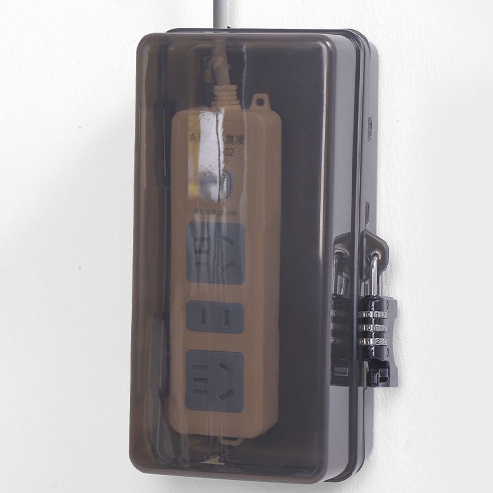 耐久性のあるプラスチック製プラグボックス盗難防止耐候性延長コ - Outdoor Power Strip のレビューと価格