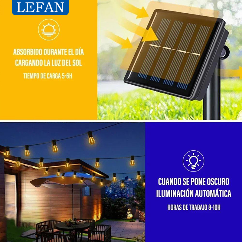 太陽光発電 LED 屋外ストリングライト防水妖精ガーランドラ - Outdoor Power For Christmas Lights のレビューと価格