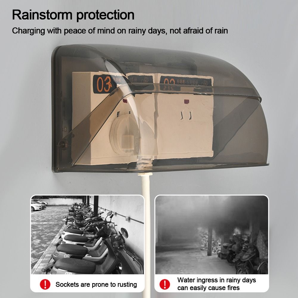 1 個屋外ソケット防水ボックス電気プラグカバー防雨カバー充電 - Power Switch Outdoor のレビューと価格