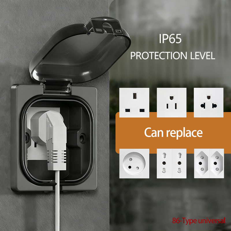 IP65防水屋外コンセント、16A高出力壁プレート、250V - Outdoor Power Inlet Box のレビューと価格