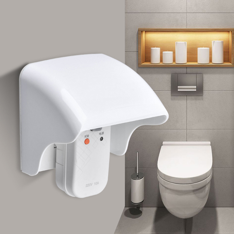 防雨スイッチソケット保護ボックス,白いプラスチック製の屋外カ - Power Switch Outdoor のレビューと価格