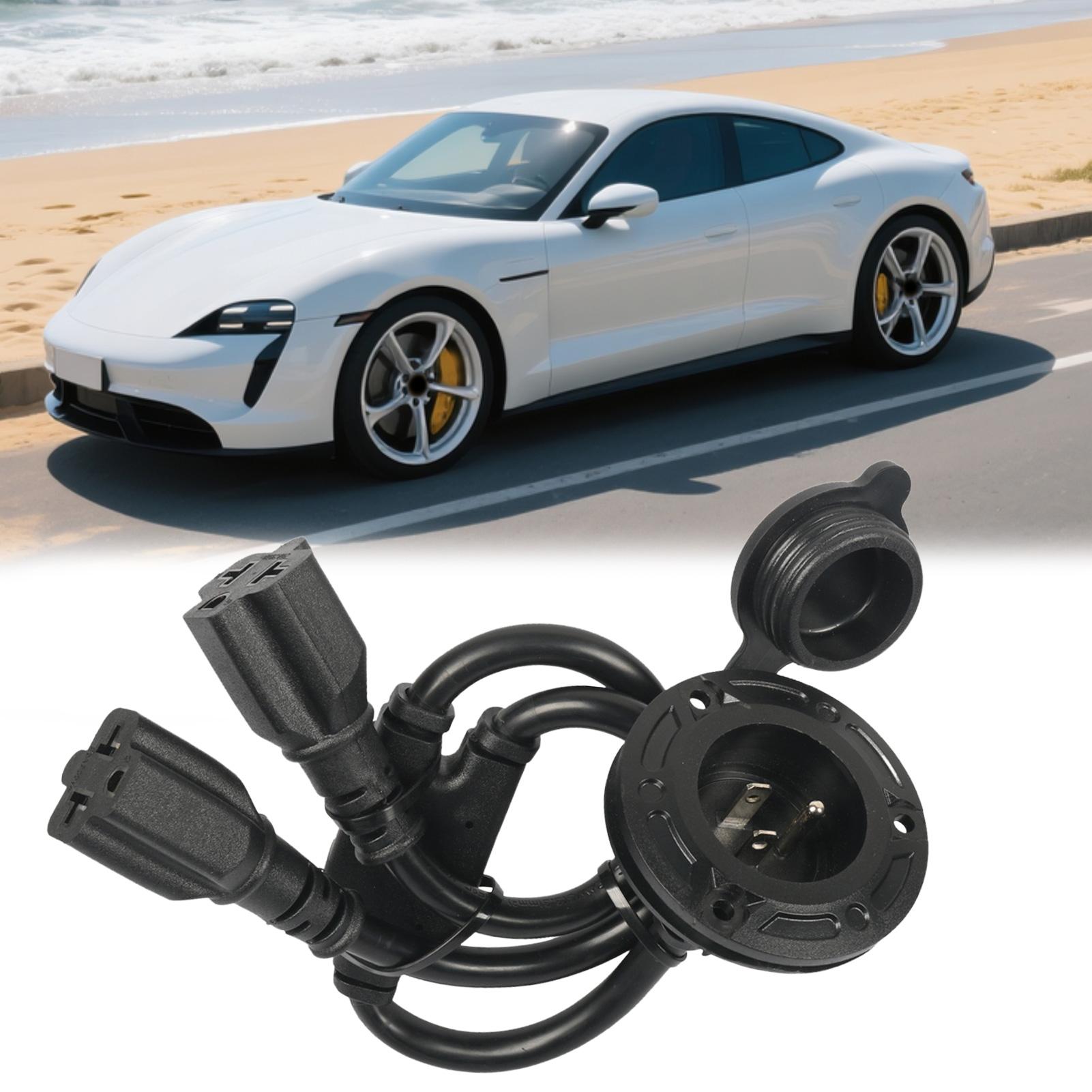 RV ショアパワーインレット 20A 防水コンセント 125 - Outdoor Power Inlet Box のレビューと価格