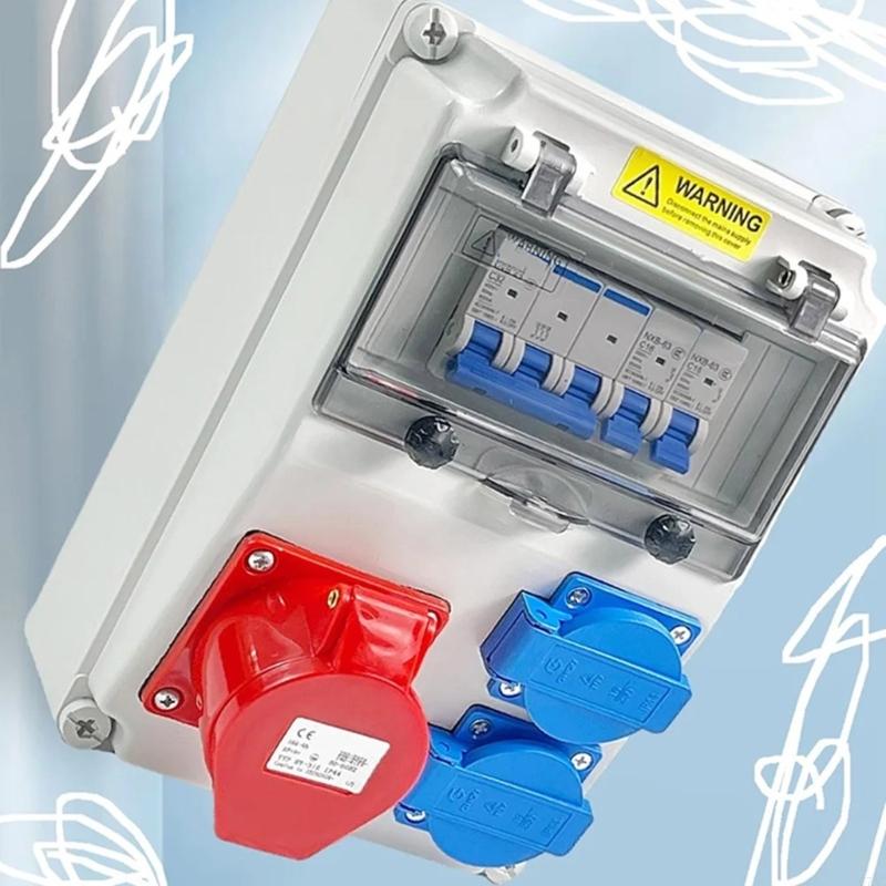 壁に取り付けられたコンセントボックスソケット防水構造コンセン - Outdoor Power Distributors のレビューと価格