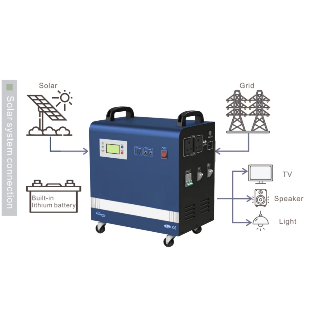 2kw出力ソーラー発電機 100Ah Lifepo4 ソーラ - Outdoor Uninterruptible Power Supply のレビューと価格