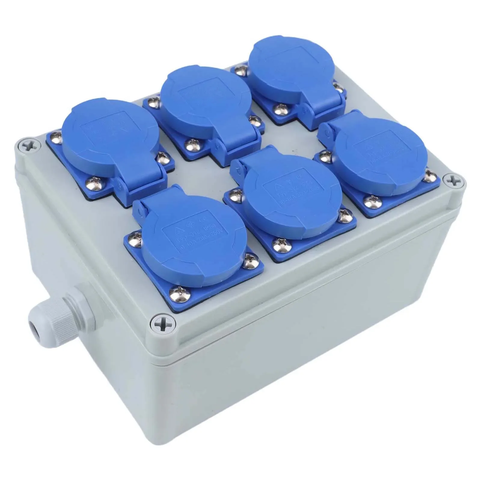 屋外ソケット産業用電源ボックス壁ディストリビュータ耐衝撃ハウ - Outdoor Power Distributors のレビューと価格