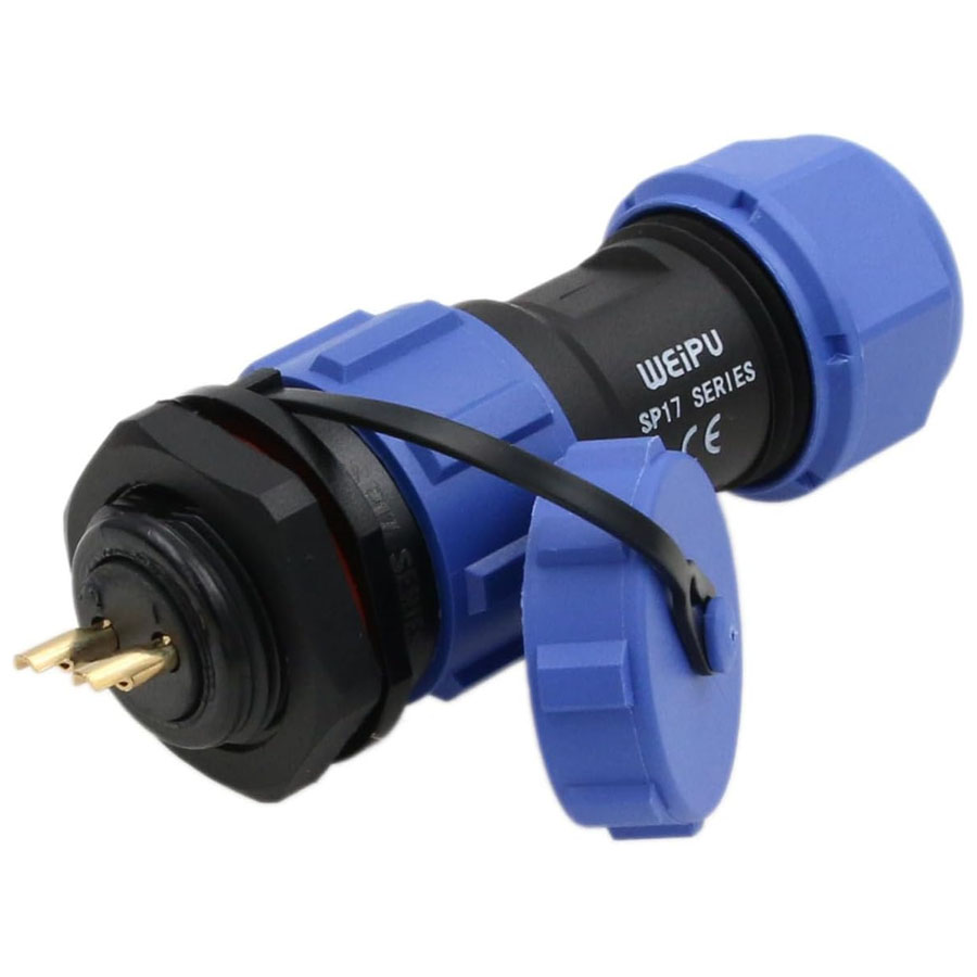 SP13 2ピン航空防水コネクタ - オスプラグ&メスソケッ - Outdoor Power Outlet Extension のレビューと価格