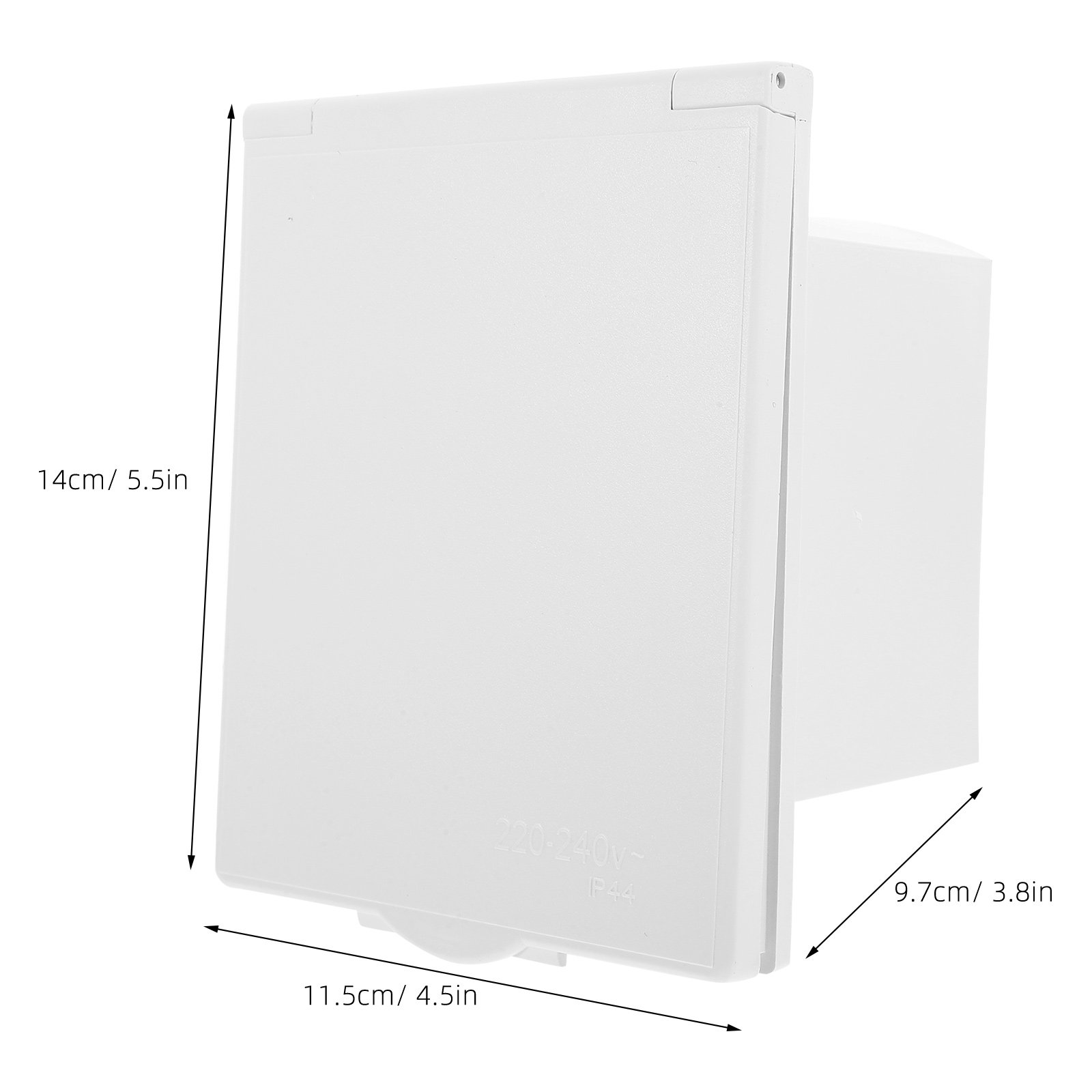 16A RVインレットボックス耐候性屋外電源インレットソケッ - Outdoor Power Inlet Box のレビューと価格