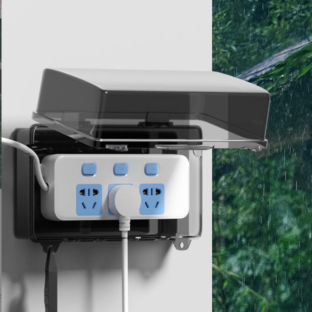 ポータブルプラスチックプラグボックス盗難防止耐候性ケーブル管 - Outdoor Power Strip のレビューと価格