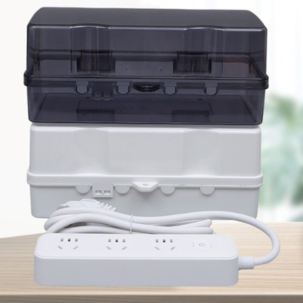 ポータブルプラスチックプラグボックス盗難防止耐候性ケーブル管 - Outdoor Power Strip のレビューと価格