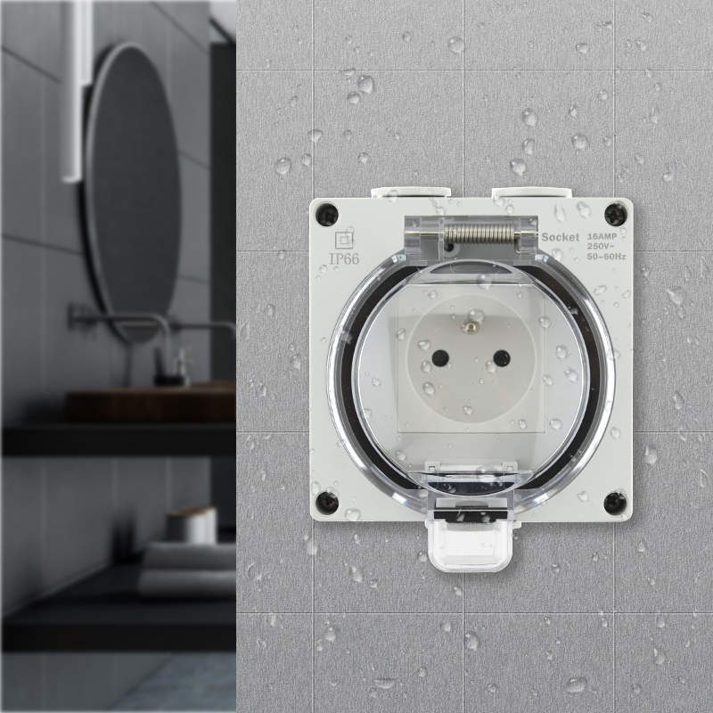 防水電気壁コンセント,二重電源スイッチ,フレンチプラグ,屋外 - Outdoor Power Inlet Box のレビューと価格