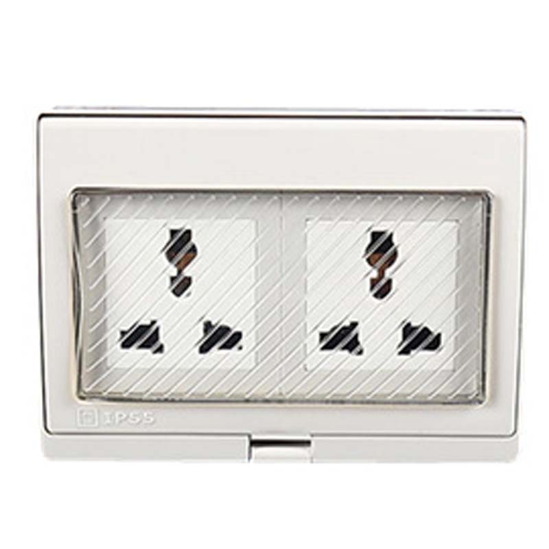 1 個ホワイト AU UK EU US ユニバーサル防水壁ソ - Outdoor Power Outlet Extension のレビューと価格