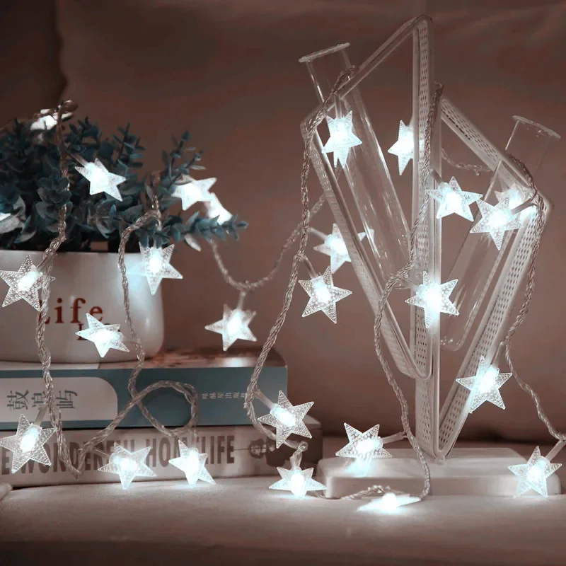 バッテリー電源フェストゥーンスターフェアリーストリングライト - Outdoor Power For Christmas Lights のレビューと価格