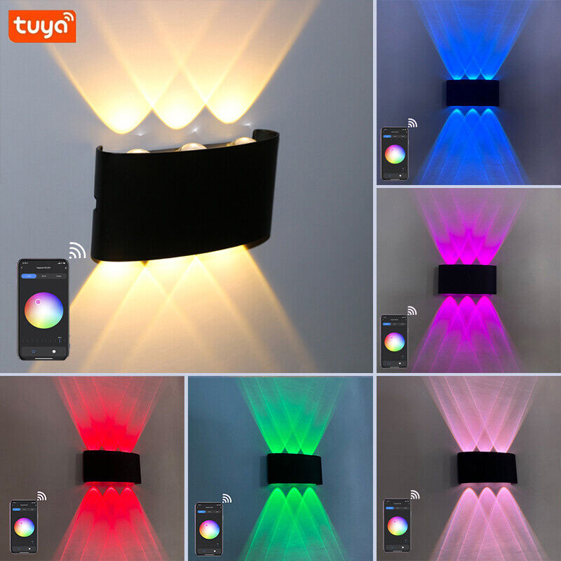 Tuya スマートアップダウン屋外ウォールライト Zigbe - Outdoor Power Point Zigbee のレビューと価格