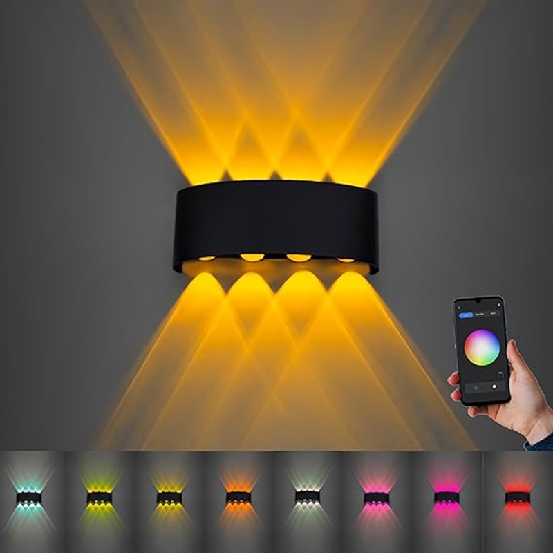Tuya スマートアップダウン屋外ウォールライト Zigbe - Outdoor Power Point Zigbee のレビューと価格
