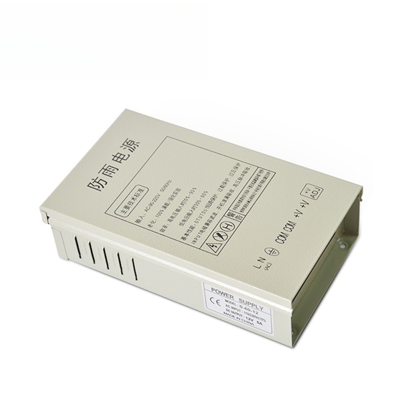 12V5A 防雨型スイッチング電源屋外監視用 LED ライト - Power Switch Outdoor のレビューと価格