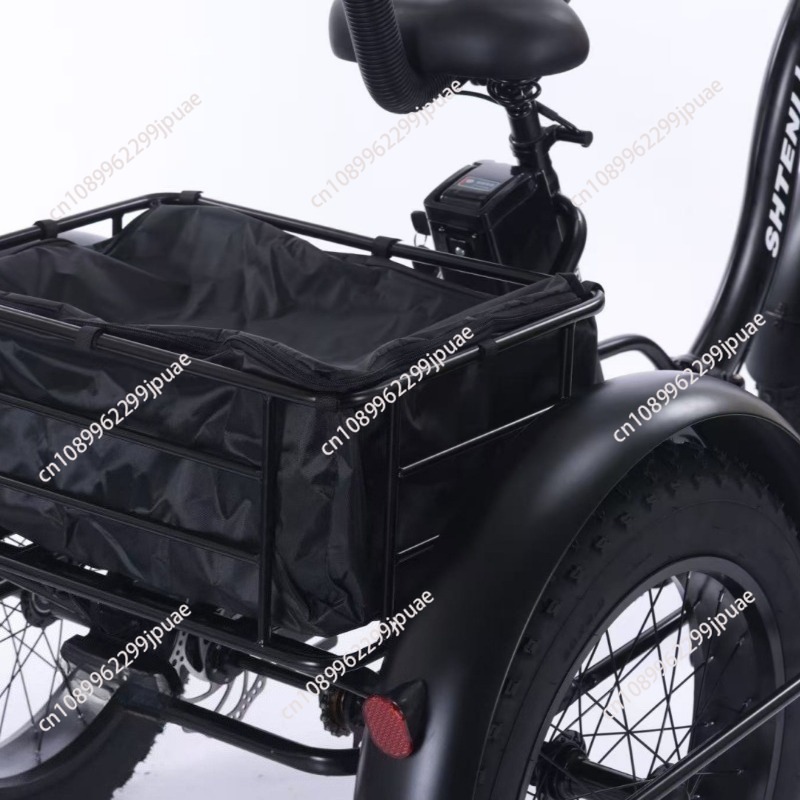 20インチファットタイヤ電動三輪車リチウム電池式ペダルバイク - Outdoor Power And Pedal のレビューと価格