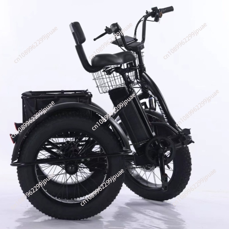 20インチファットタイヤ電動三輪車リチウム電池式ペダルバイク - Outdoor Power And Pedal のレビューと価格